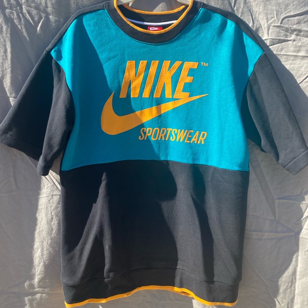 Nike, Medium, Turquoise/Black/Yellow